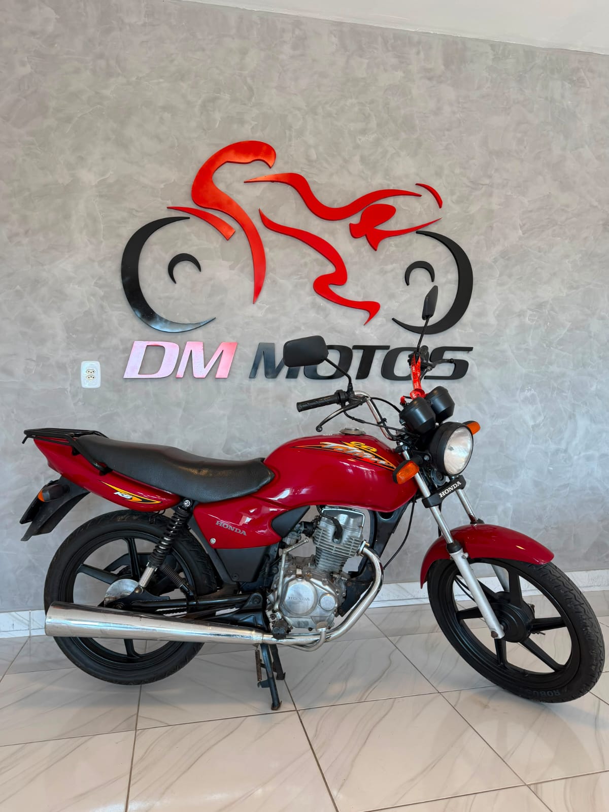 Honda Titan 125 Ks 2002/2003 Vermelha